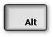 rysunek klawisza alt